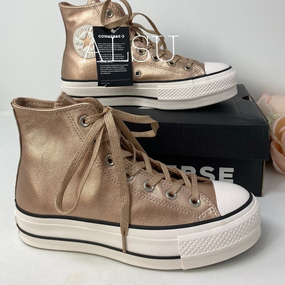 Converse Ctas Lift Leather HighTop - Picture 4 of 9